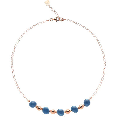GIROCOLLO ROSSO PREZIOSO ARGENTO 925 LOIRA BLUE LONDON GC24855R-BN