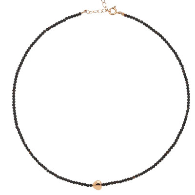 GIROCOLLO ROSSO PREZIOSO ARGENTO 925 SEMINO D'AMORE ELEMENTS NOTTE GC00430SE-NT