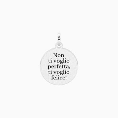 KIDULT BY YOU CHARM ACCIAIO LOVE NON TI VOGLIO PERFETTA 741215