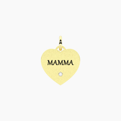 KIDULT BY YOU CHARM ACCIAIO MAMMA TI VOGLIO FELICE 741178
