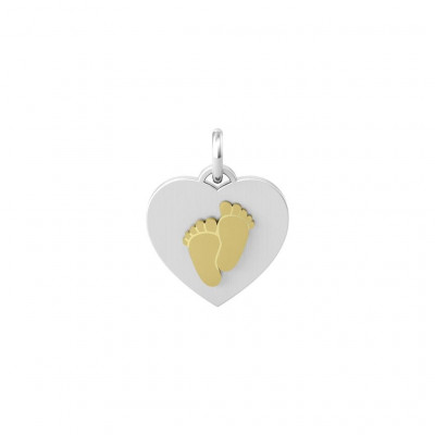 KIDULT BY YOU CHARM ACCIAIO MOMENTS CUORE PIEDINI 741045