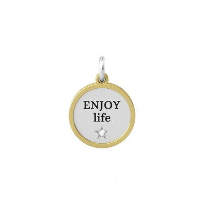 KIDULT BY YOU CHARM ACCIAIO PHILOSOPHY ENJOY LIFE 741020