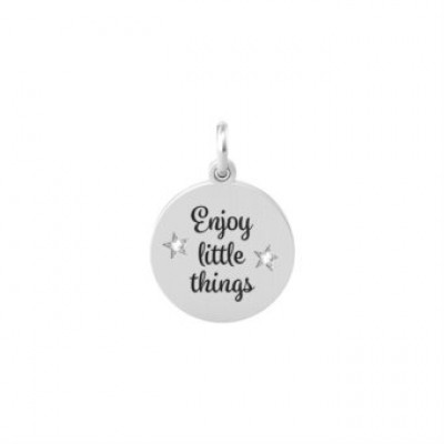 KIDULT BY YOU CHARM ACCIAIO PHILOSOPHY ENJOY LITTLE THINGS 741014
