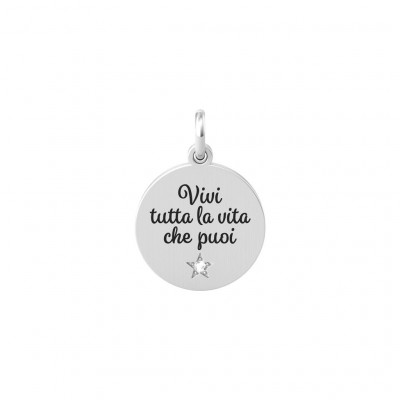 KIDULT BY YOU CHARM ACCIAIO PHILOSOPHY VIVI LA VITA 741016