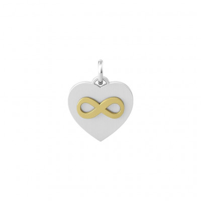 KIDULT BY YOU CHARM ACCIAIO SYMBOLS CUORE INFINITO 741046