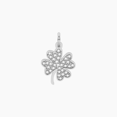 KIDULT BY YOU CHARM ACCIAIO SYMBOLS QUADRIFOGLIO 741140