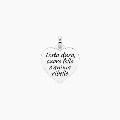 KIDULT BY YOU CHARM ACCIAIO TESTA DURA, CUORE FOLLE E ANIMA RIBELLE 741316