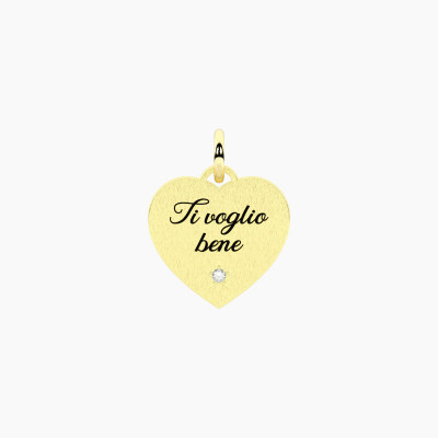 KIDULT BY YOU CHARM ACCIAIO TI VOGLIO BENE 741175