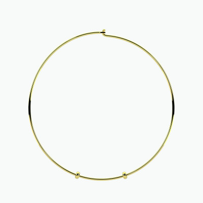 KIDULT BY YOU COLLANA ACCIAIO DORATO HULA-HOOP 751248