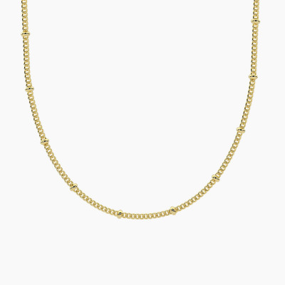 KIDULT BY YOU COLLANA ACCIAIO DORATO MISS 751252