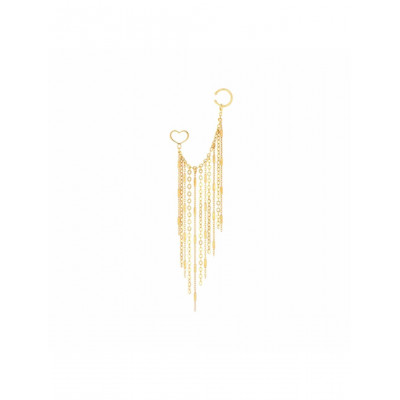 MONOORECCHINO MAMAN ET SOPHIE ARGENTO 925  FRANGE ORFRA4CT11GI