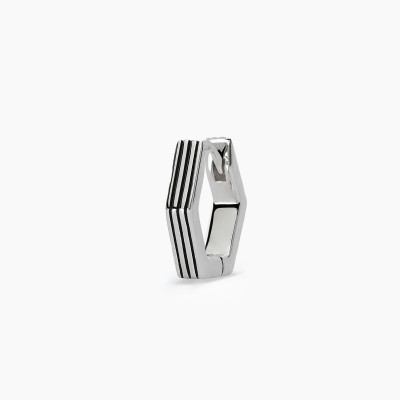 MONORECCHINI UOMO MABINA SFACCIATO 563624 ARGENTO 