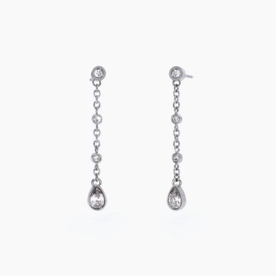 ORECCHINI 2JEWELS ACCIAIO CRISTALLI 261355