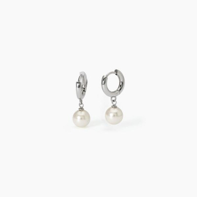 ORECCHINI 2JEWELS ACCIAIO PERLA 261424
