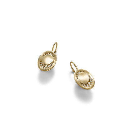 ORECCHINI AQUAFORTE OVALI PREZIOSI ARGENTO H4180443