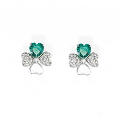 ORECCHINI ARGENTO QUADRICUORE AMEN EQUBV