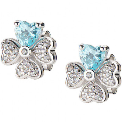 ORECCHINI ARGENTO QUADRICUORE AMEN EQUSBAC