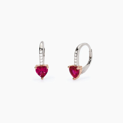 ORECCHINI MABINA ROUGE ARGENTO  563751