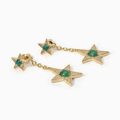ORECCHINI MABINA STARLET ARGENTO 563556