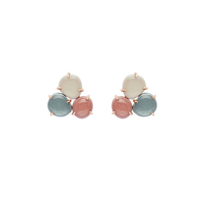 ORECCHINI ROSSO PREZIOSO ARGENTO 925 LADY LAKE 23050LK-ICE-FLOWERY