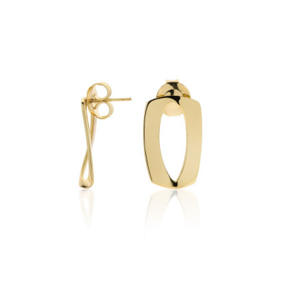 ORECCHINI UNOAERRE DINAMICA OTTONE DORATO 2445