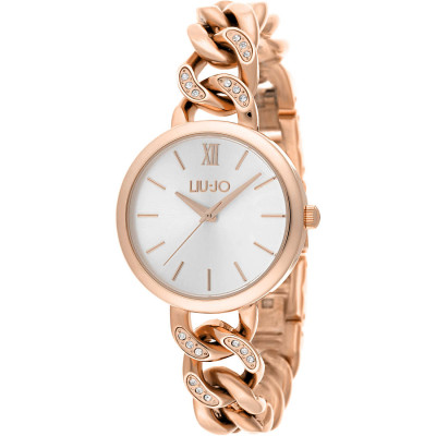 OROLOGIO DONNA AL QUARZO LIU JO PRETTY CHAIN ROSE GOLD TLJ1192A