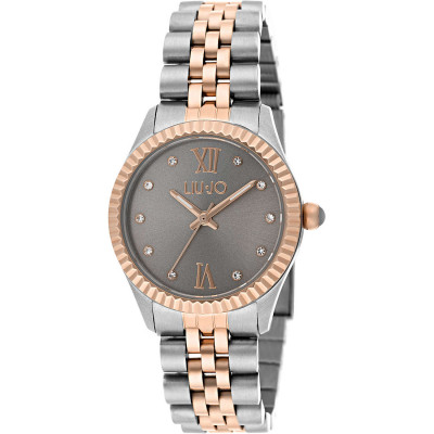 OROLOGIO DONNA AL QUARZO LIU JO TINY GOLD ROSE TLJ1224