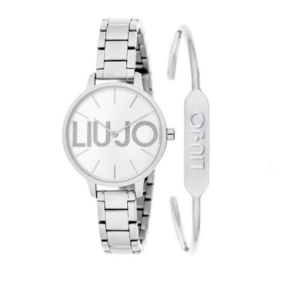 OROLOGIO LIU JO COUPLE CON BRACCIALE BANGLE TLJ1284