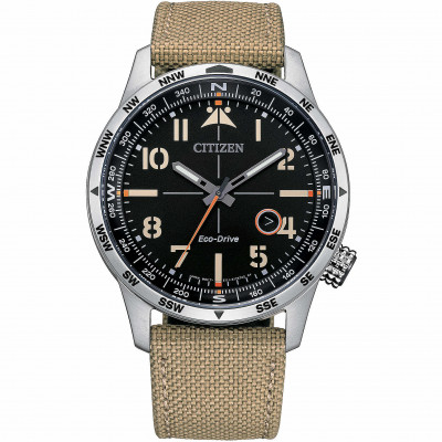 OROLOGIO SOLO TEMPO UOMO CITIZEN AVIATOR BM7550-10E