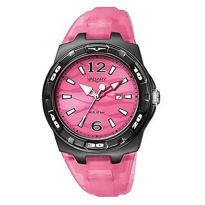 OROLOGIO VAGARY SOLO TEMPO CINTURINO GOMMA FUXIA IE8-247-92