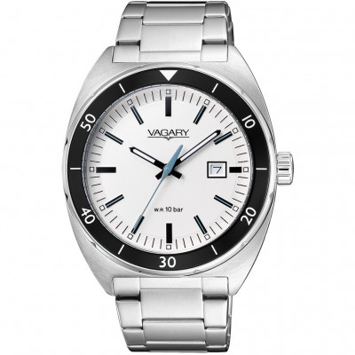 OROLOGIO VAGARY SOLO TEMPO QUADRANTE BIANCO IB7-511-11