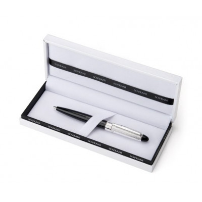 PENNA SOVRANI ACCIAIO E SMALTO NERO W2940