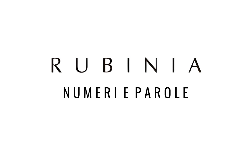 Rubinia Numeri e Parole
