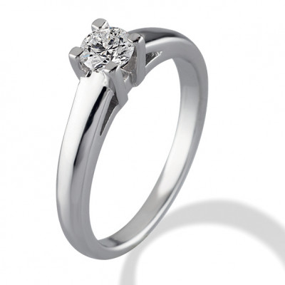 SOLITARIO GEMORO ORO 18KT. CON DIAMANTE CT.0,15 SS668BIA15