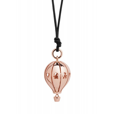 SUONAMORE LE BEBE'  LE MONGOLFIERE  ARGENTO PLACCATO ORO ROSA SNM051