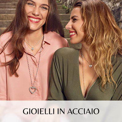 Gioielli in acciaio donna